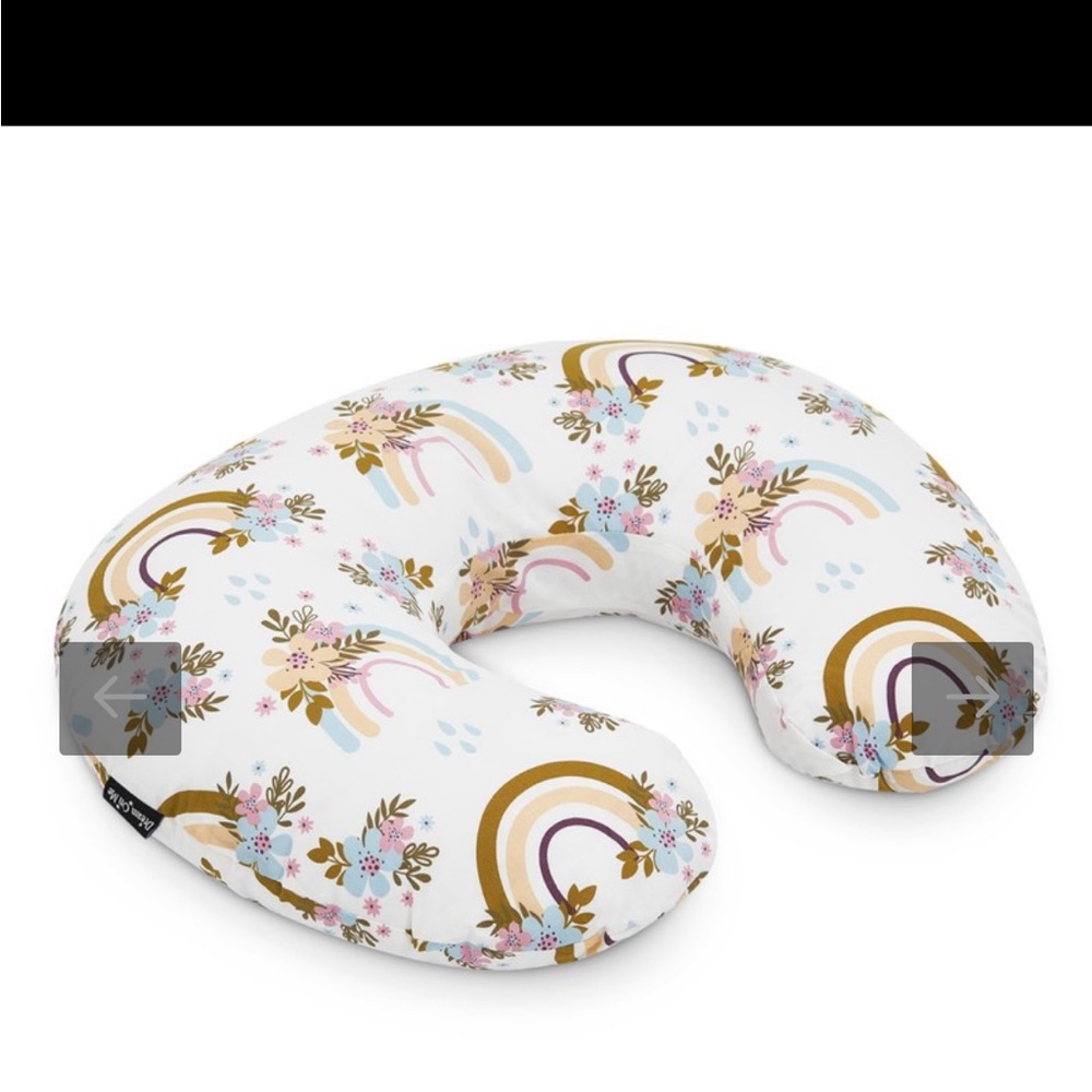 Dream on Me Beeboo boppy pillow Floral Rainbow